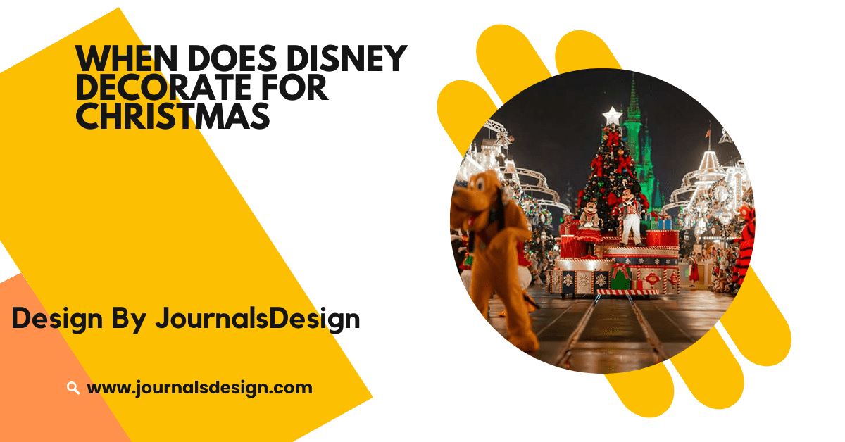 When Does Disney Decorate For Christmas– Key Dates for Decorations!