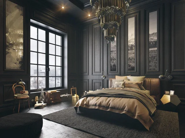 Common Elements of Dark Room Decor: