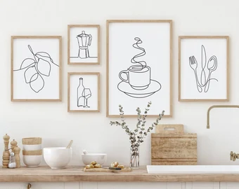 Display A Collection Of Art Prints: