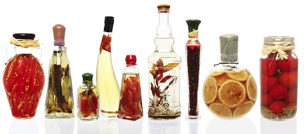 Infused Oils and Vinegars: 