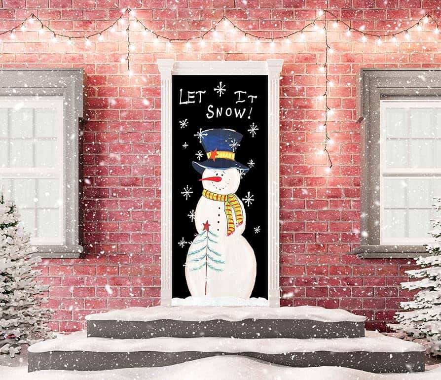 Caring For Your Snowman Door Decoration: