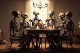 Skeleton Family Gathering: