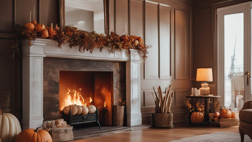 How to Style Your Fireplace: