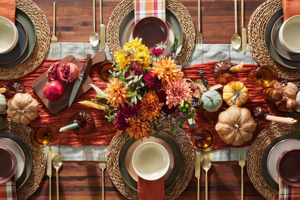 Fall-Themed Decor for the Table