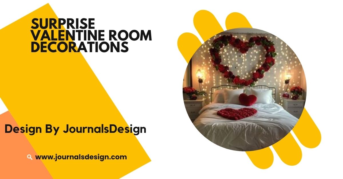 Surprise Valentine Room Decoration – To Make Your Day Extra Special!