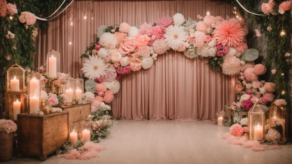 Backdrops and Photo Booths: