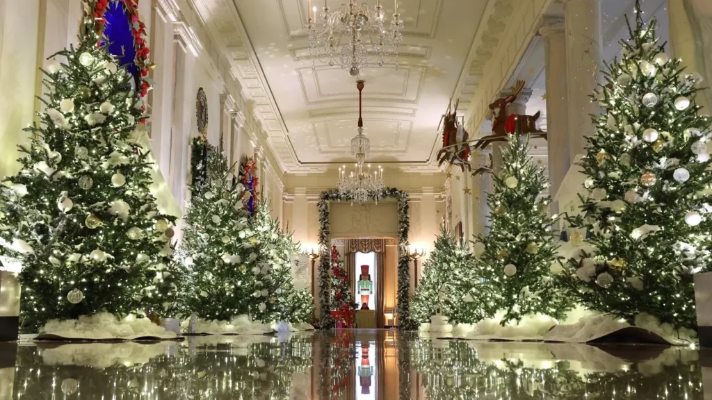 A Rich History of White House Christmas Decorations: